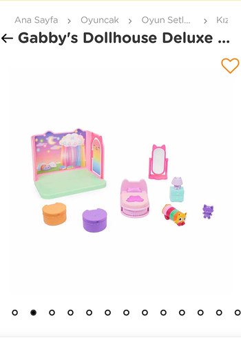 Gabby dollhouse yatak odası - Görsel 2