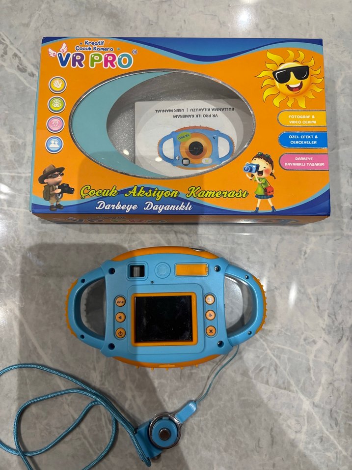 VRPRO Darbeye Dayanıklı Çocuk Kamera - Görsel 2