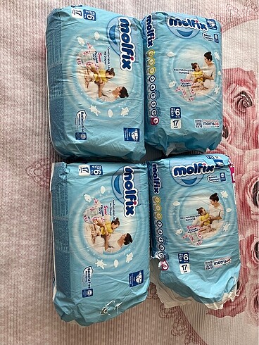 Molfix 6 numara bantlı bebek bezi