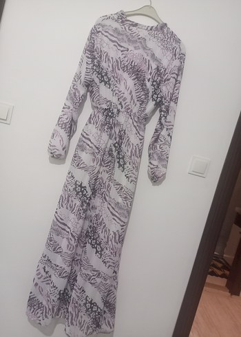 Zara tesettür şifon elbise