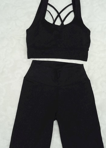 siyah şortlu bikini takimi - Görsel 4