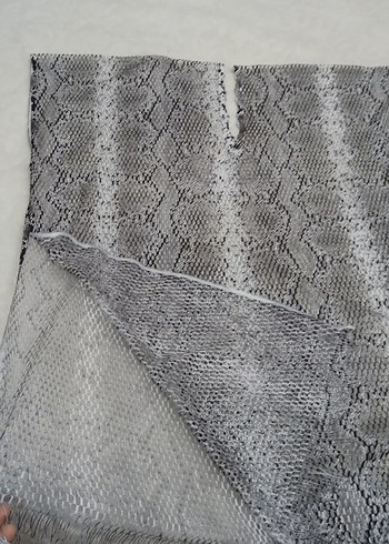 Gri Dantel Detaylı pareo - Görsel 3