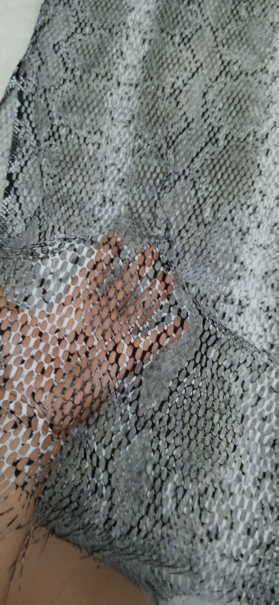 Gri Dantel Detaylı pareo - Görsel 2