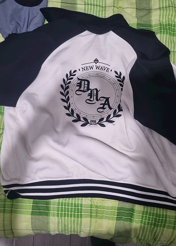 Düğmeli Beyaz Gri Street Wear Erkek Kolej Ceket - Görsel 2