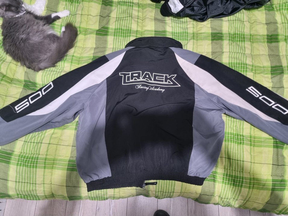 Gri Fermuarlı Erkek Spor Mont - Görsel 2