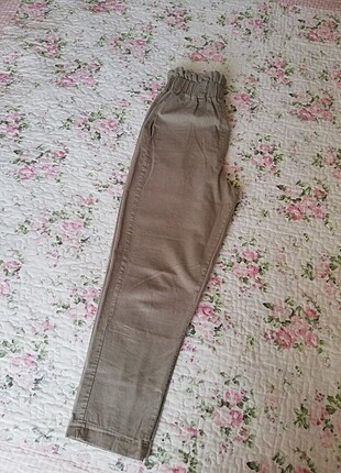 Trend keten yüksek bel pantolon 