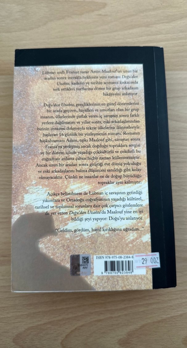 Doğu'dan Uzakta - Amin Maalouf - Görsel 2