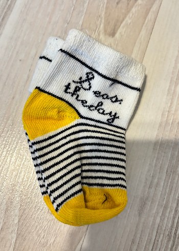 Çizgili Bebek Çorap Seti - 3'lü - Görsel 3