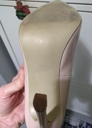 37 Beden ten rengi Renk Az giyilmiş stiletto
