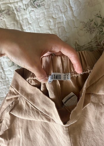diğer Beden Bej, Pamuklu, Midi, Uzun Kollu Kimono takım