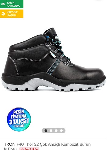 İş güvenlik botu çelik burunlu - Görsel 10