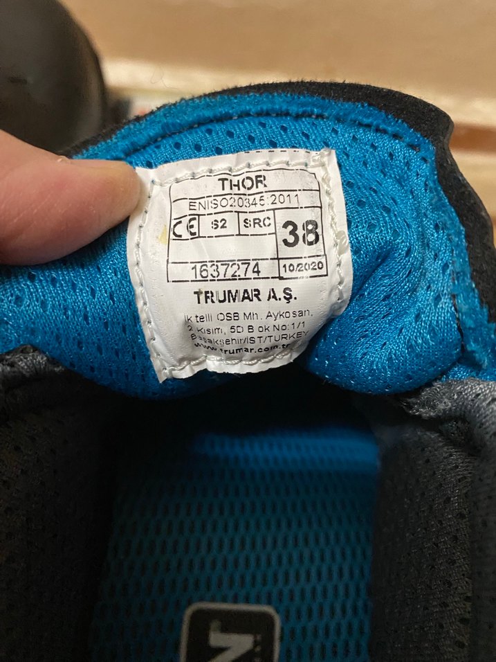 İş güvenlik botu çelik burunlu - Görsel 5