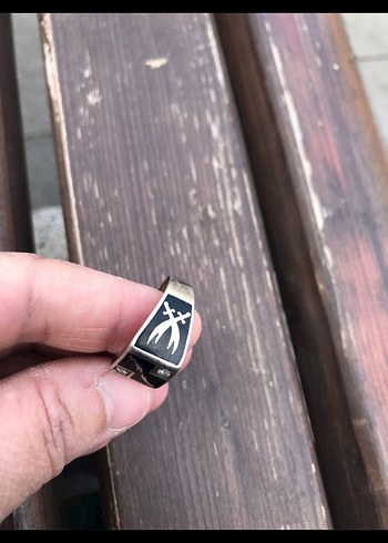 Gümüş erkek yüzük - Görsel 2