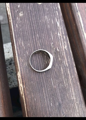 Gümüş erkek yüzük - Görsel 3