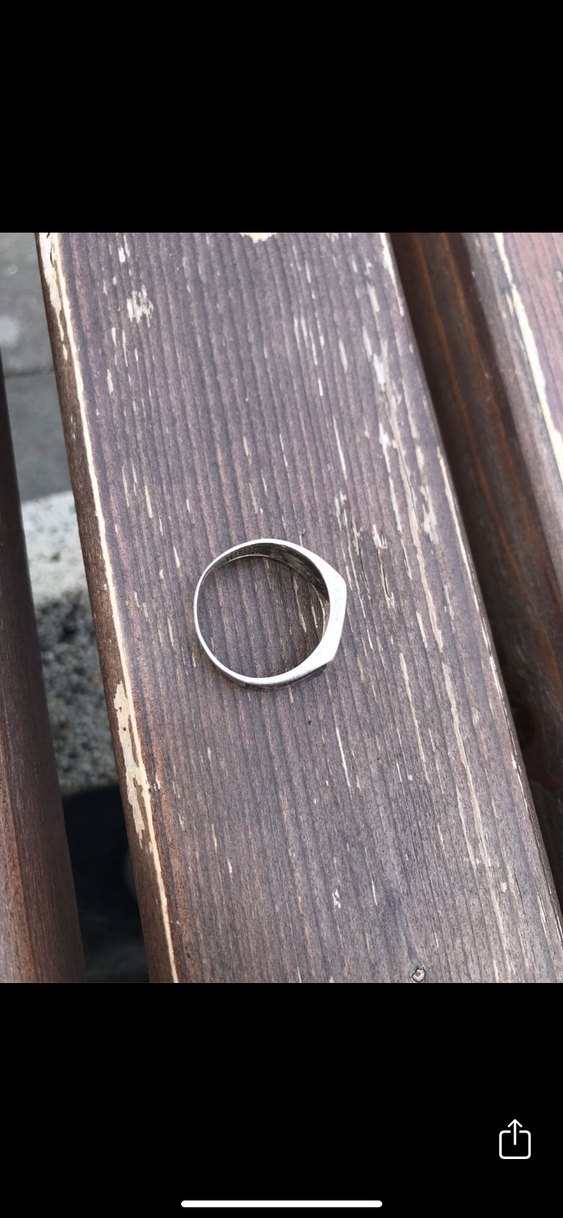 Gümüş erkek yüzük - Görsel 3