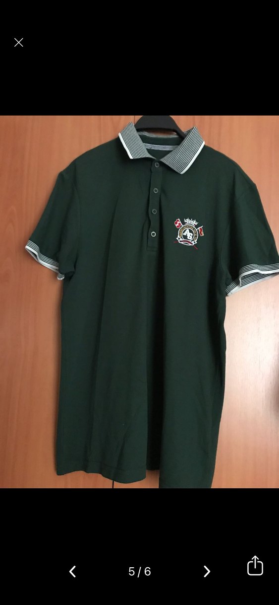 Düğmeli Kısa Kollu Erkek Polo Tişört - Görsel 5