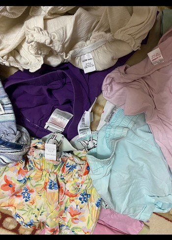 Kız çocuk kıyafetleri 36 parça - Görsel 6