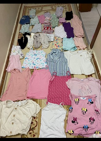 Kız çocuk kıyafetleri 36 parça - Görsel 5