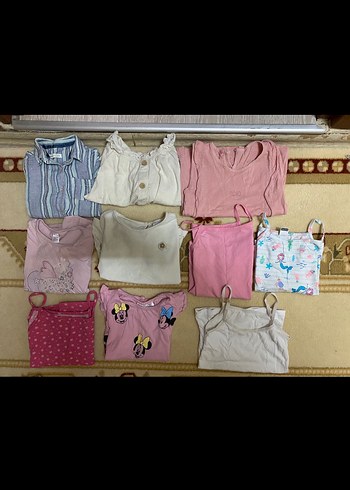 Kız çocuk kıyafetleri 36 parça - Görsel 3