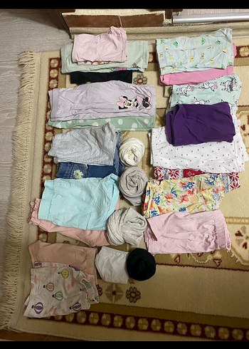 Kız çocuk kıyafetleri 36 parça - Görsel 4