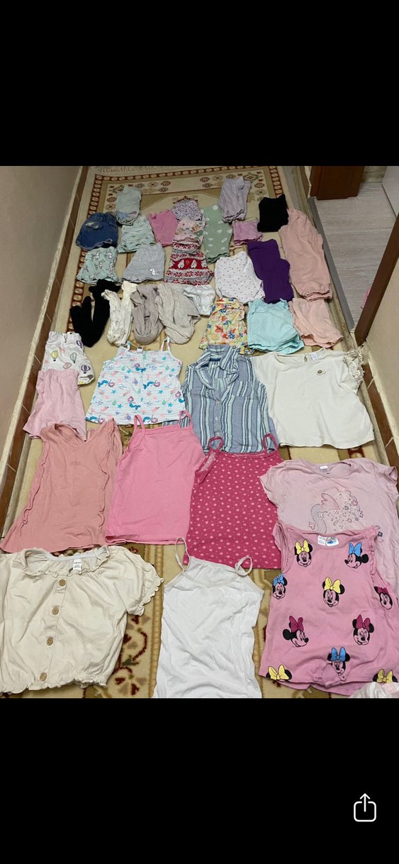 Kız çocuk kıyafetleri 36 parça - Görsel 5