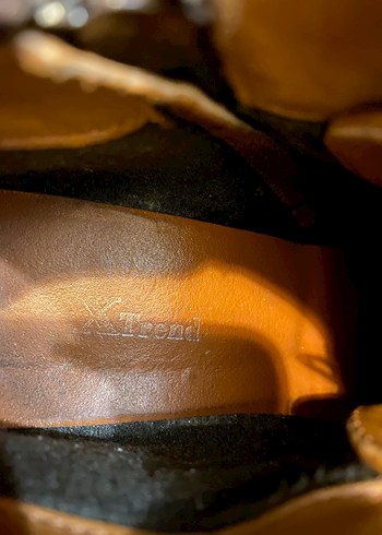 Kahverengi Deri Kadın Dolgu Topuk Bot - Görsel 8