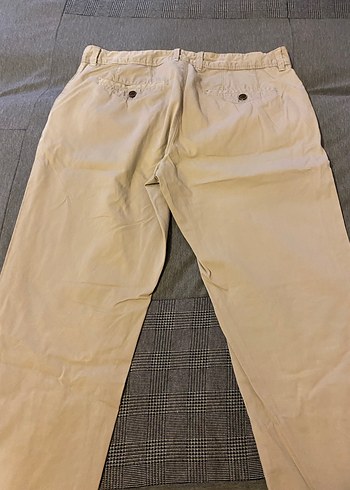 Bej Regular Fit Erkek Keten Pantolon - Görsel 2