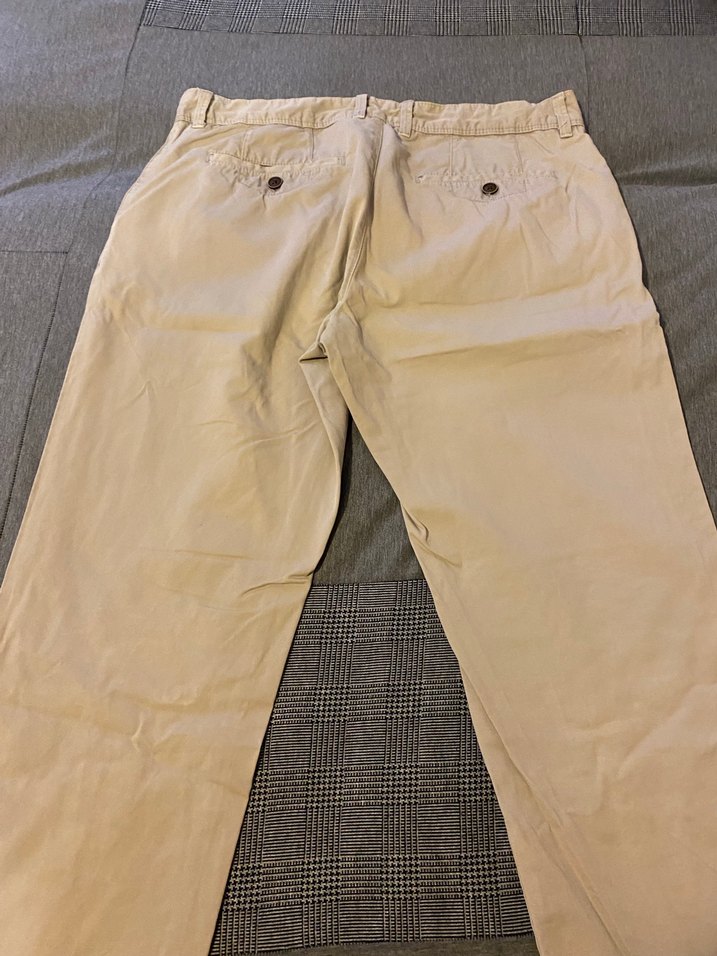 Bej Regular Fit Erkek Keten Pantolon - Görsel 2