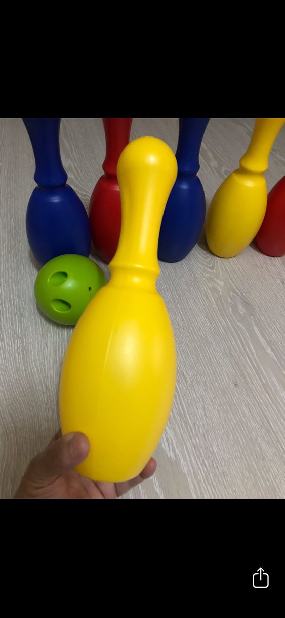 Renkli Bowling Seti ve Toplar - Görsel 3
