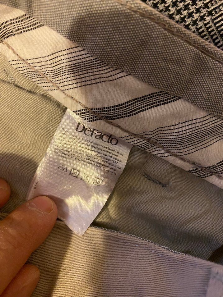 Bej Erkek Regular Fit Pantolon - Görsel 4