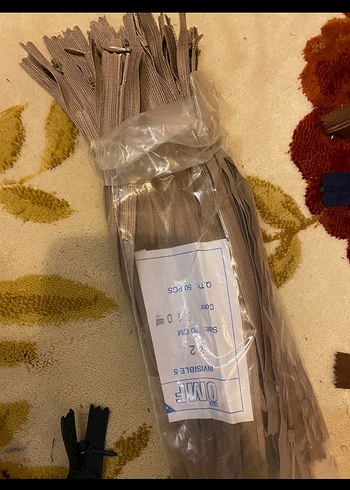 Çeşitli Renklerde Fermuar Seti - Görsel 5