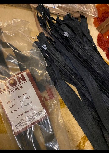 Çeşitli Renklerde Fermuar Seti - Görsel 7