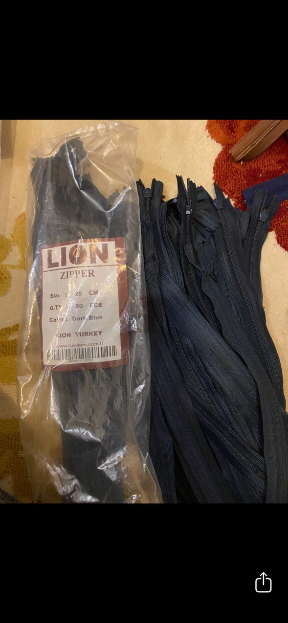 Çeşitli Renklerde Fermuar Seti - Görsel 4