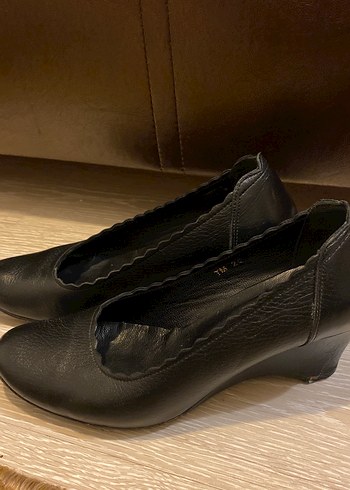 Kadın Siyah Stiletto Klasik Ayakkabı - Görsel 2