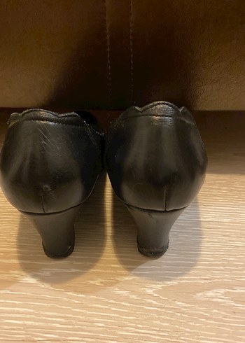 Kadın Siyah Stiletto Klasik Ayakkabı - Görsel 3