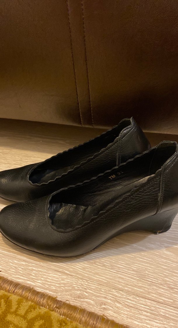 Kadın Siyah Stiletto Klasik Ayakkabı - Görsel 2