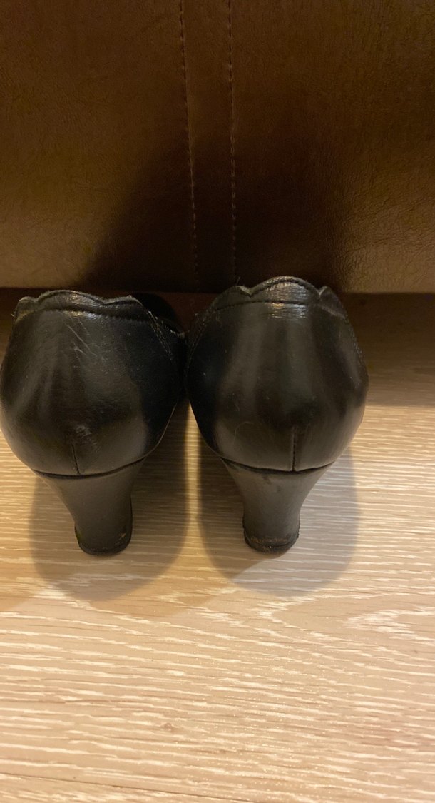 Kadın Siyah Stiletto Klasik Ayakkabı - Görsel 3