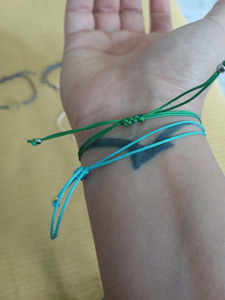 Renkli İşlemeli Boncuklu Bohem Bileklikler - Görsel 3