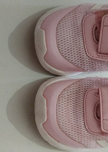 22 Beden Kız Çocuk Pembe Cırt Cırtlı Spor Ayakkabı