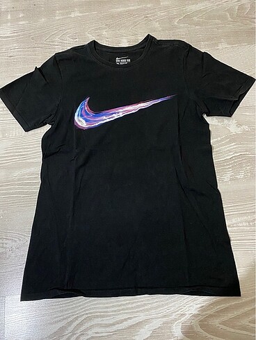 Orijinal Nike Baskılı Siyah Tişört