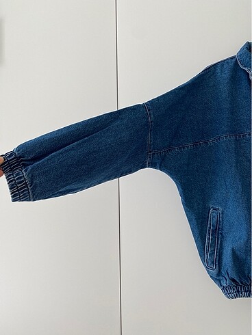 Diğer Yarım Fermuarlı Jean Sweatshirt