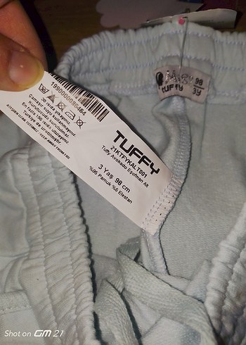 HelloBaby Tuffy Beyaz Erkek Çocuk Pamuk Pantolon