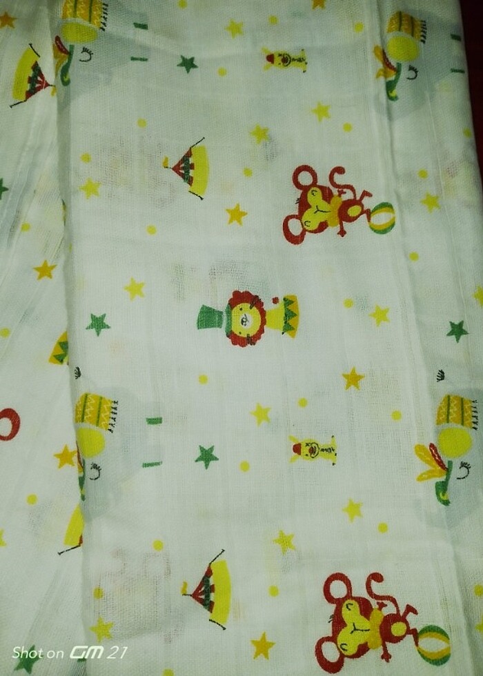 Little dreams Müslin battaniye  - Görsel 3