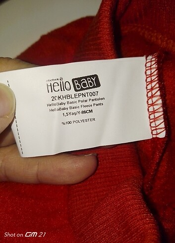 HelloBaby Hellobaby polar pantolon