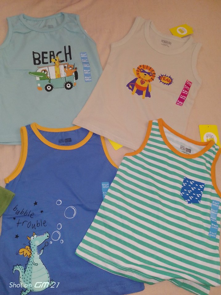 hellobaby t-shirt sort - Görsel 4