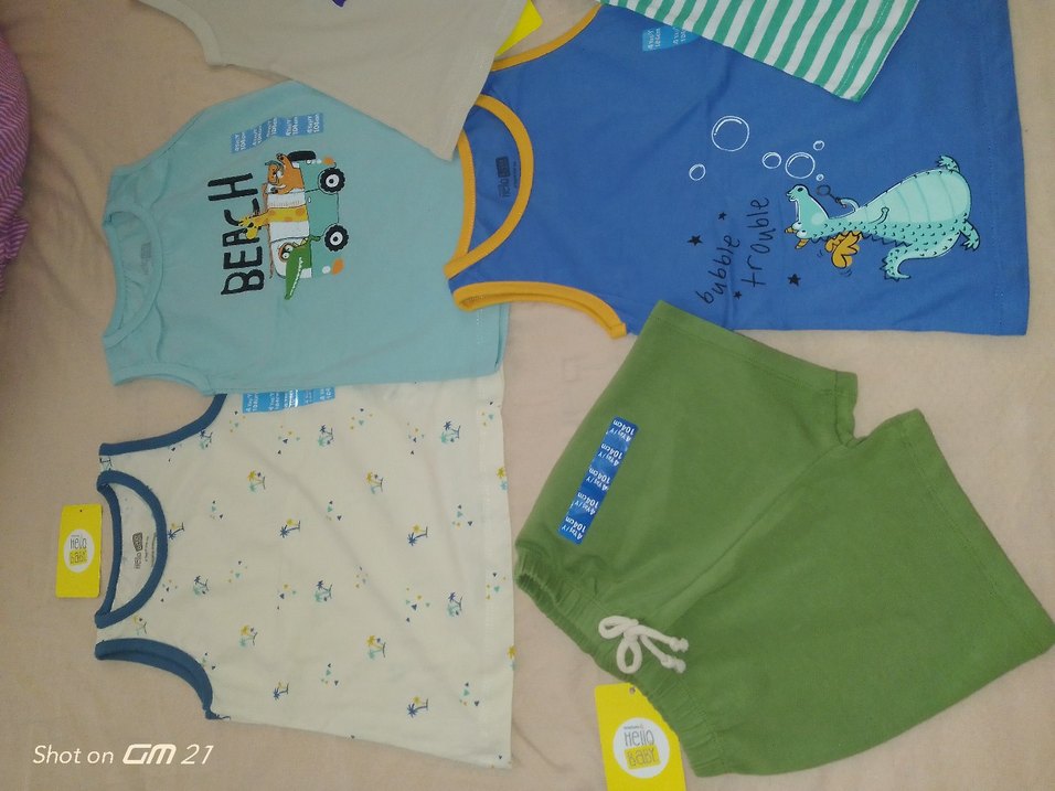 hellobaby t-shirt sort - Görsel 3