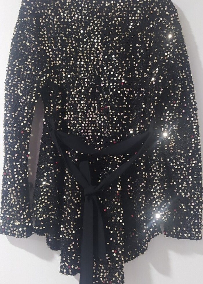 Payetli ikili takkm - Görsel 3