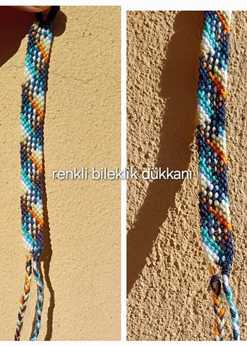 etnik örgü bileklik