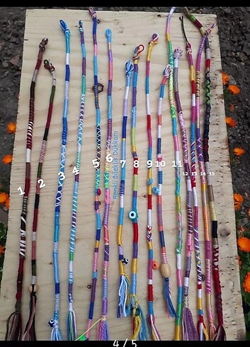 Rasta saç ipi / saç tokası 