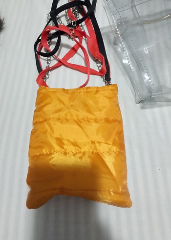 Sarı Renkli mini portföy - Görsel 3